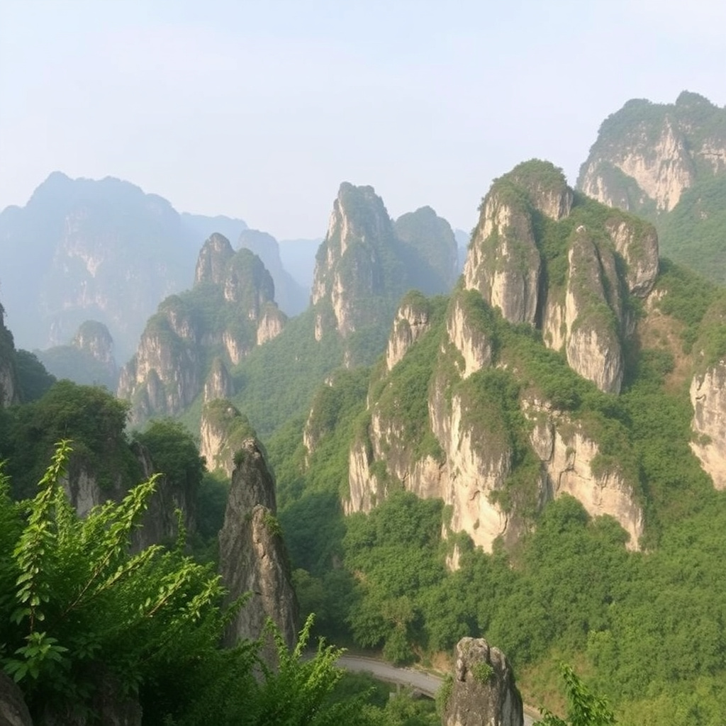 Karst mountains in Guilin