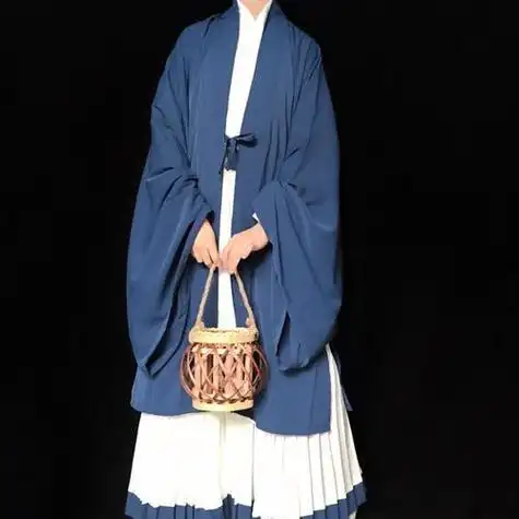 Song Dynasty Beizi - simple elegant scholar robe, traditional Chinese clothing